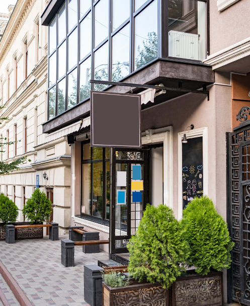 rénovation devanture de magasin - PIC 92